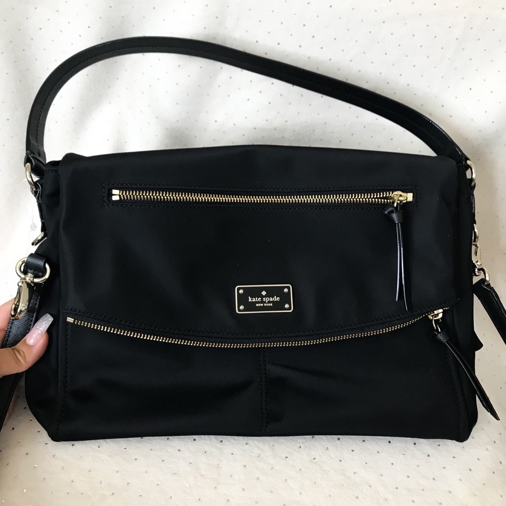 💕 KATE SPADE ♠️ BLACK BAG so beautiful 😍